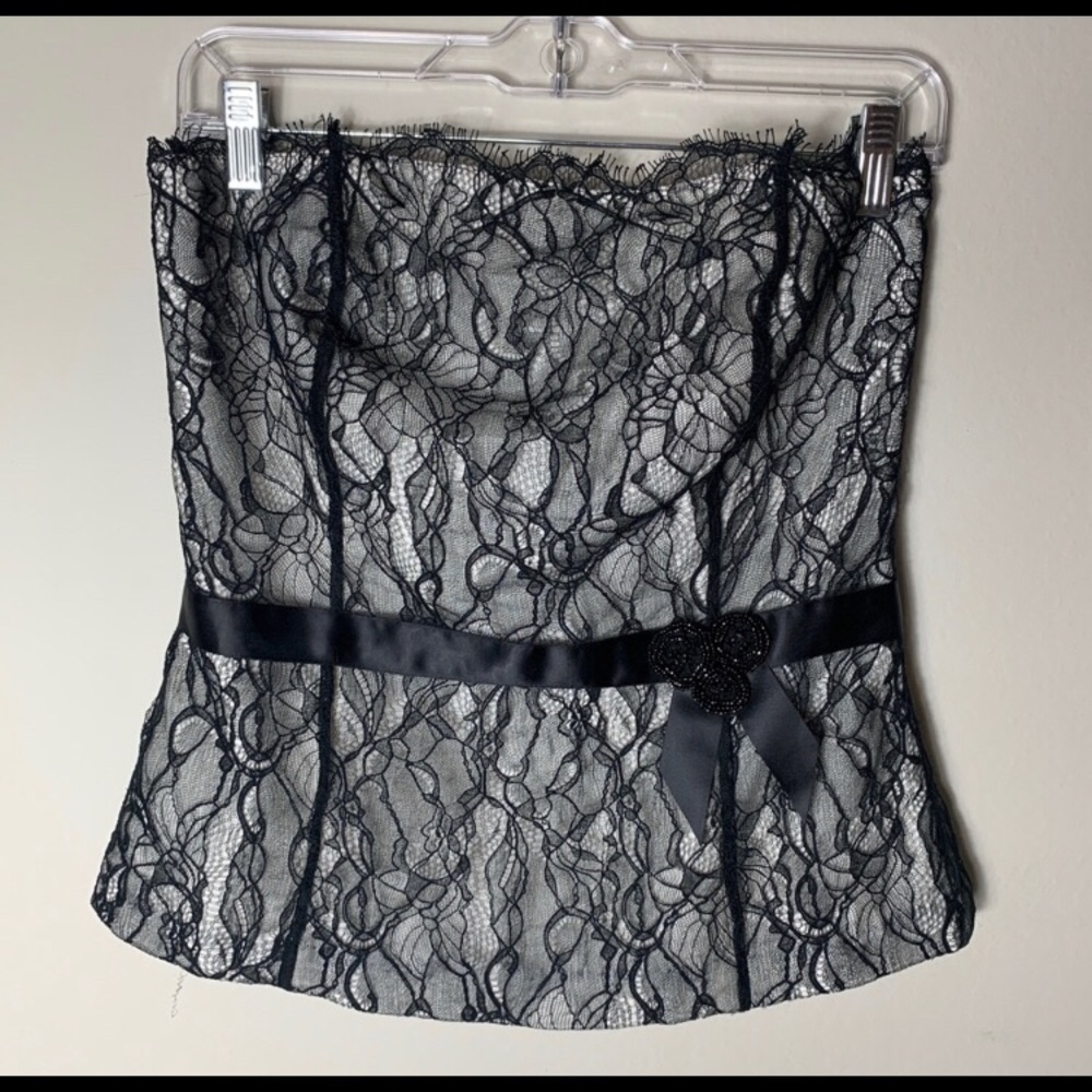 Ann Taylor Flirty Lace Top